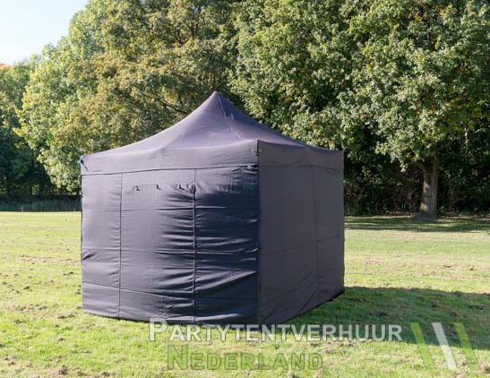 Easy up tent 3x3 meter voorkant huren - Partytentverhuur Dordrecht